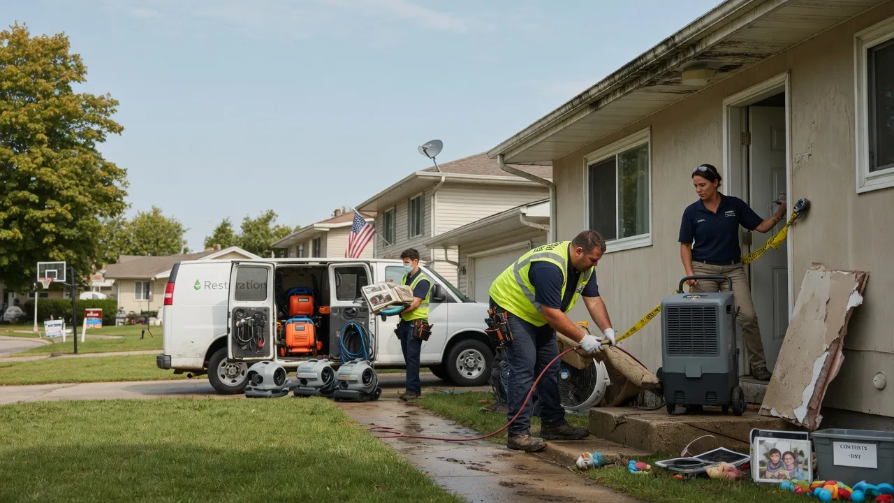 Water Damage Restoration in Kintnersville, PA near me